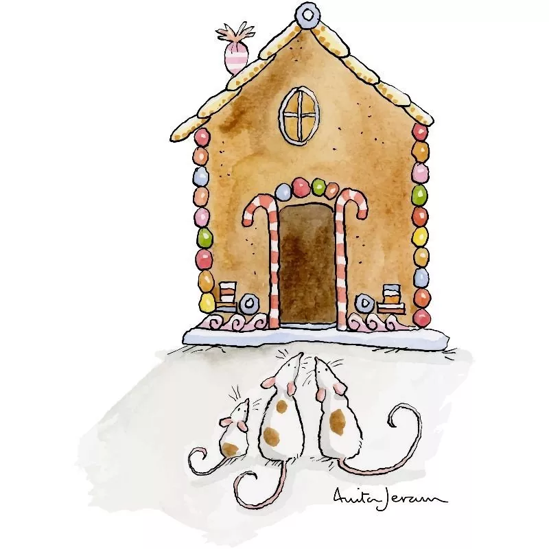 Gingerbread House Dies Colorado Craft Company by Anita Jeram 1