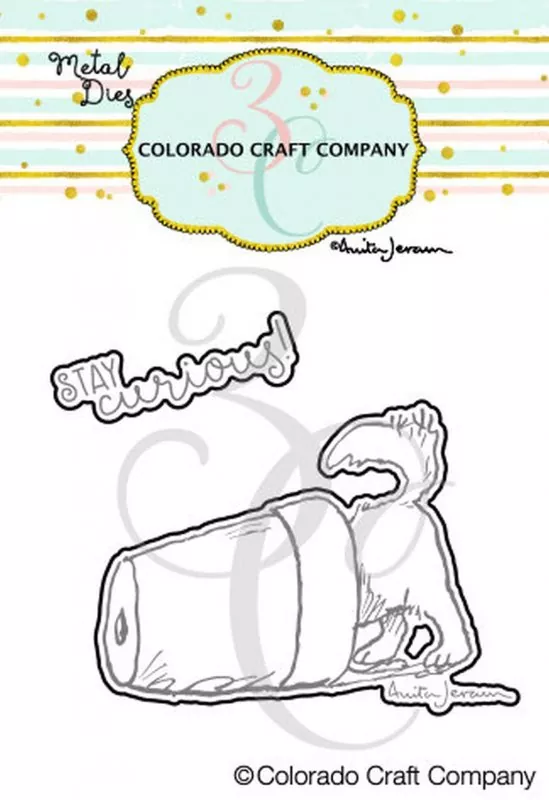 Stay Curious Mini Dies Colorado Craft Company by Anita Jeram