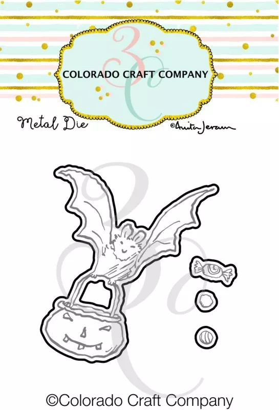 A Little Batty Mini Dies Colorado Craft Company by Anita Jeram