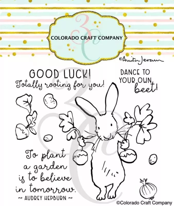 Rooting For You Stamp & Die Bundle Colorado Craft Company