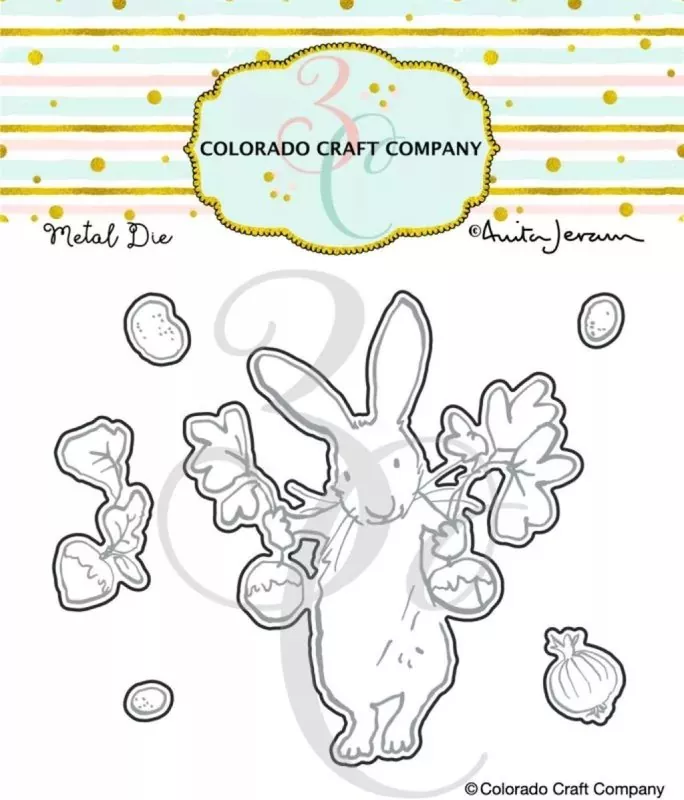 Rooting For You Stamp & Die Bundle Colorado Craft Company 1