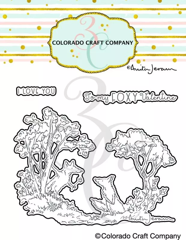 Forever Foxes Dies Colorado Craft Company by Anita Jeram