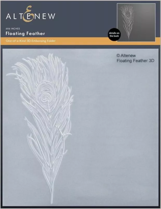 Floating Feather 3D Embossing Folder by Altenew