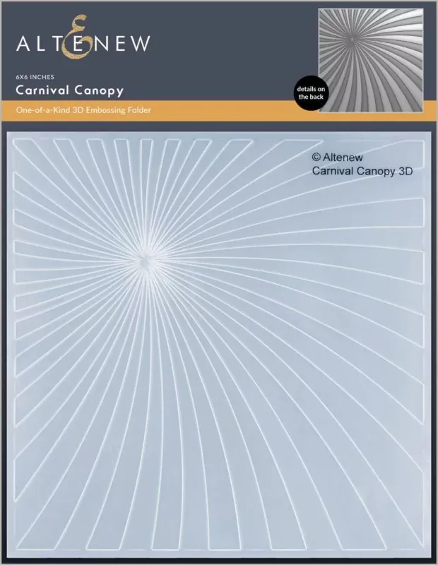 Carnival Canopy 3D Embossing Folder by Altenew