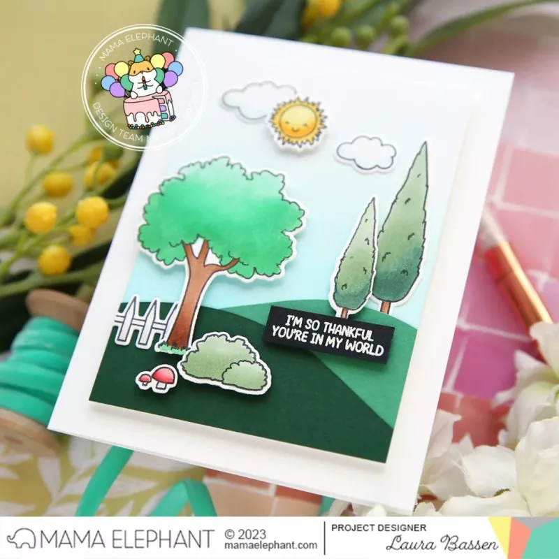 A Better Place Clear Stamps Mama Elephant 1