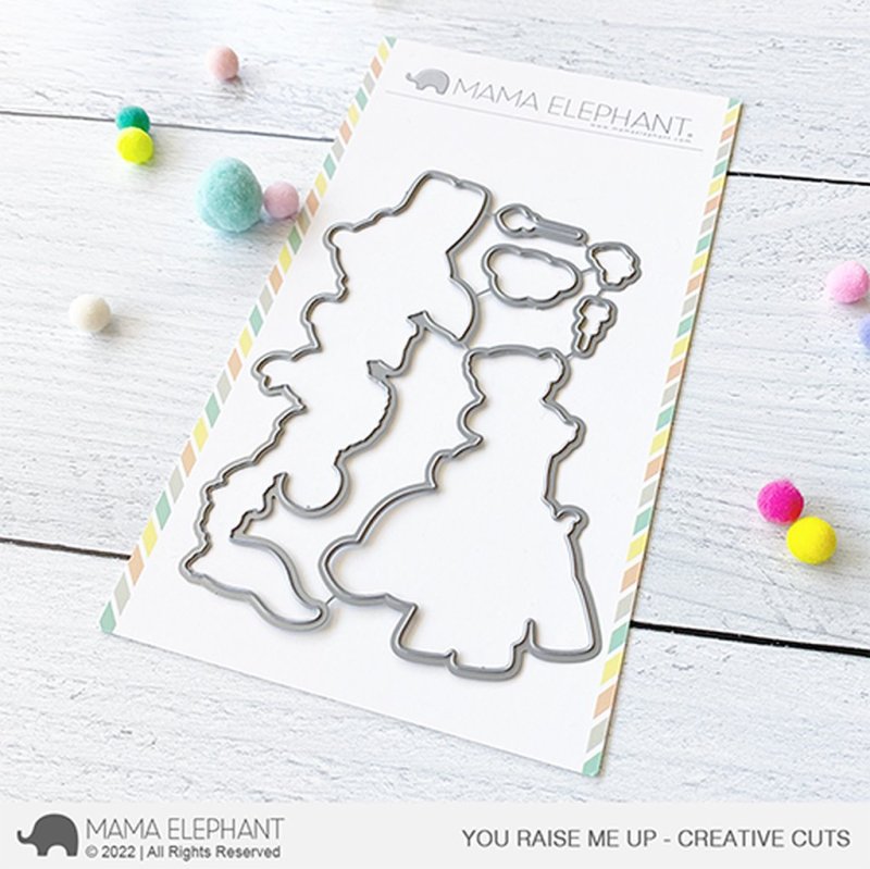 You Raise Me Up Dies Creative Cuts Mama Elephant
