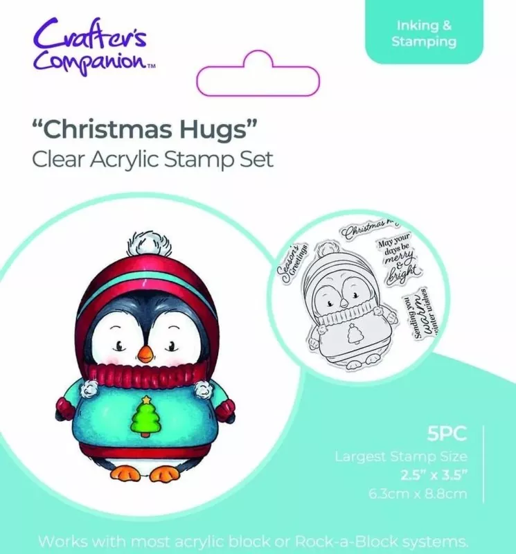 Christmas Hugs stamp set crafters companion