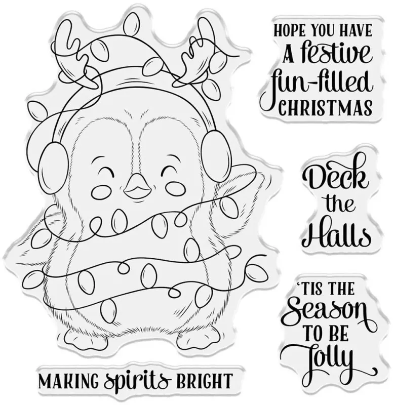 Making Spirits Bright stamp set crafters companion 1