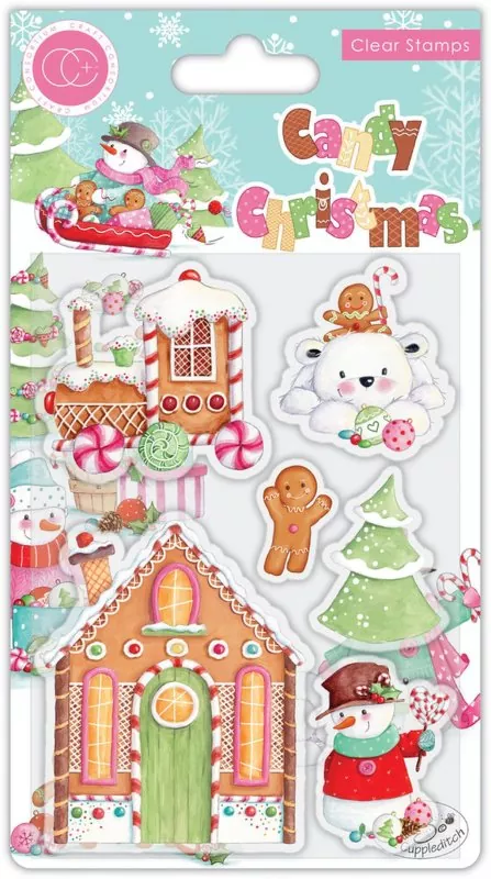 Craft Consortium Candy Christmas - Candy clear stamp