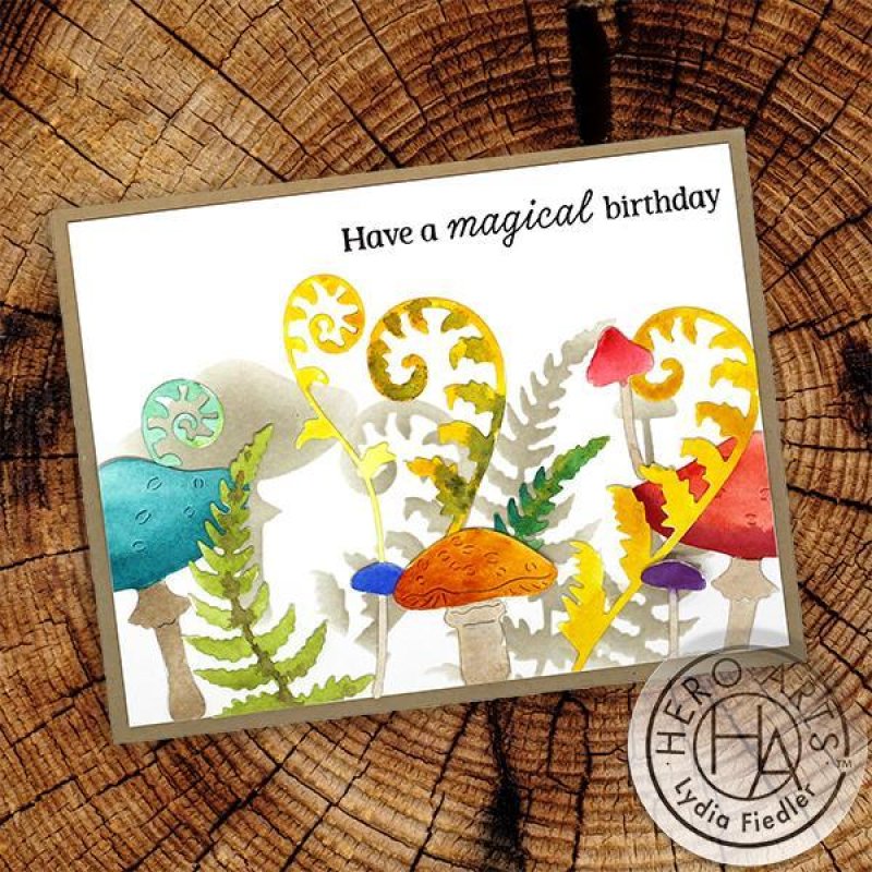 Magical Forest Die Frame Cuts Hero Arts 1
