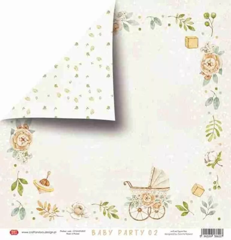 Baby Party 12"x12" Paper Pack Craft & You Design 2