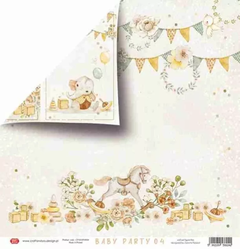 Baby Party 12"x12" Paper Pack Craft & You Design 4
