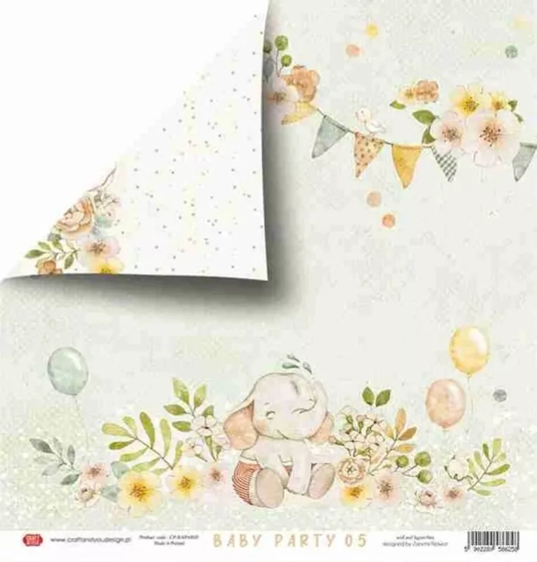 Baby Party 12"x12" Paper Pack Craft & You Design 5