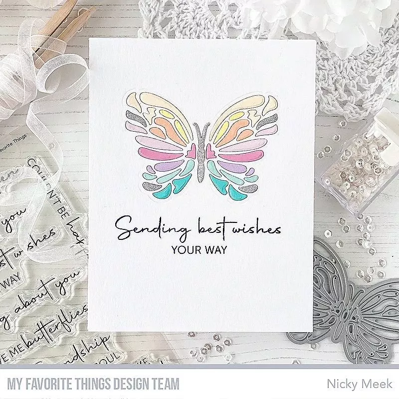 You Give Me Butterflies Clear Stamps My Favorite Things 3