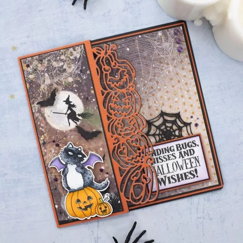 Spooky Pumpkins die set All Hallows Eve crafters companion 2