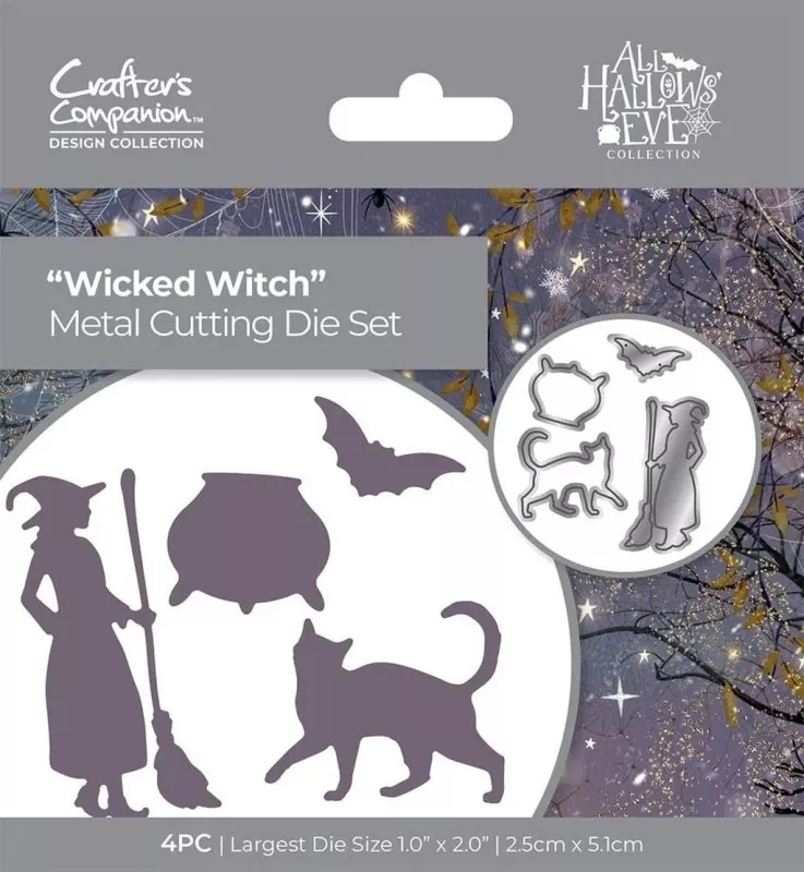 Wicked Witch die set All Hallows Eve crafters companion