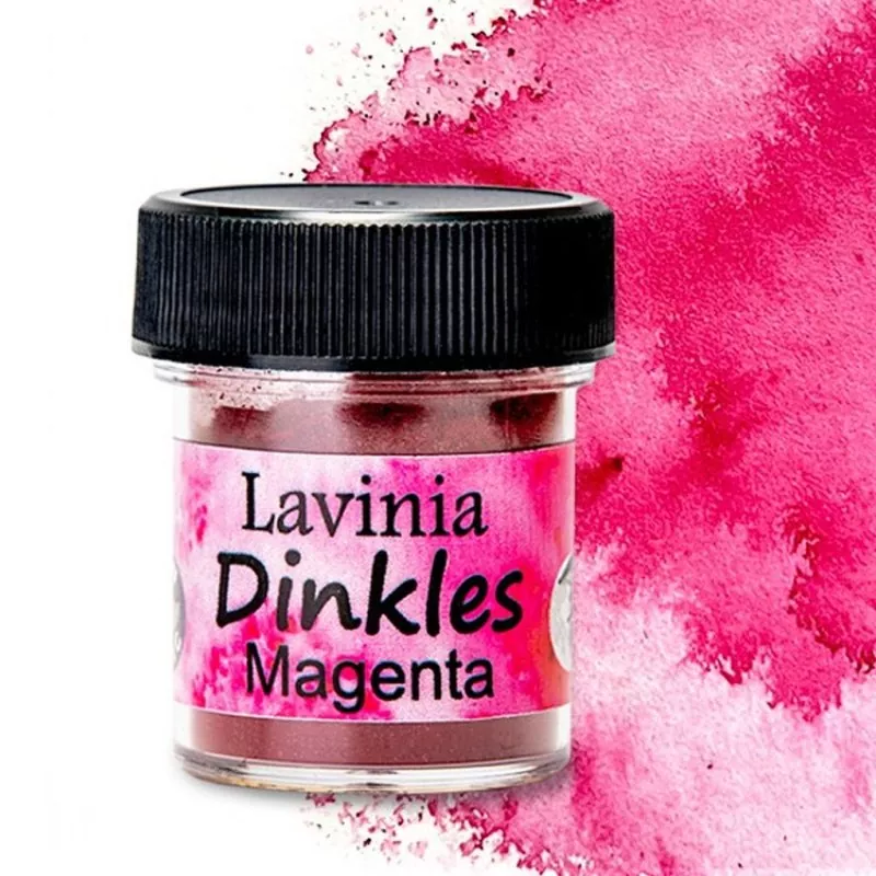 Dinkles Ink Powder Magenta Lavinia