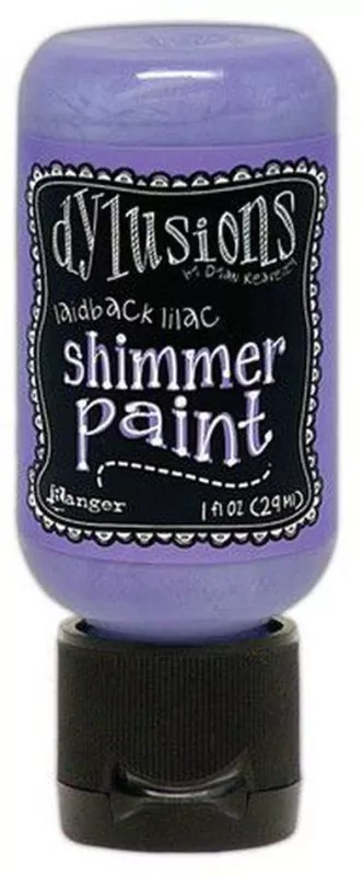 Laidback Lilac Dylusions Shimmer Paint Flip Cap Bottle Ranger