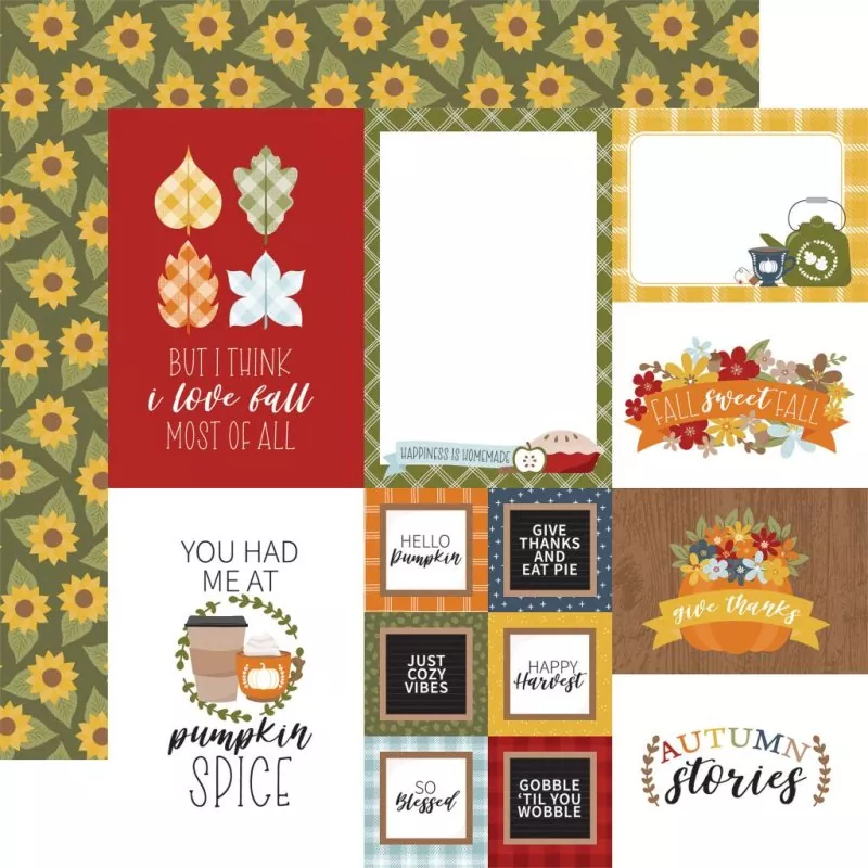 Echo Park Fall Fever 12x12 inch collection kit 5