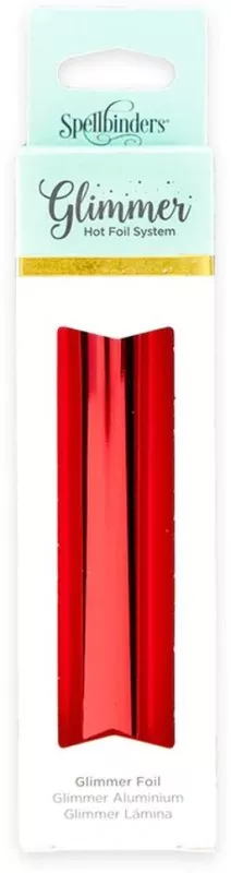 Spellbinders Glimmer Hot Foil Red