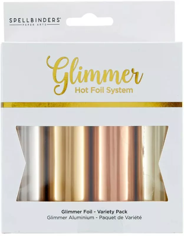 Spellbinders Glimmer Hot Foil Variety Pack Satin Metallics