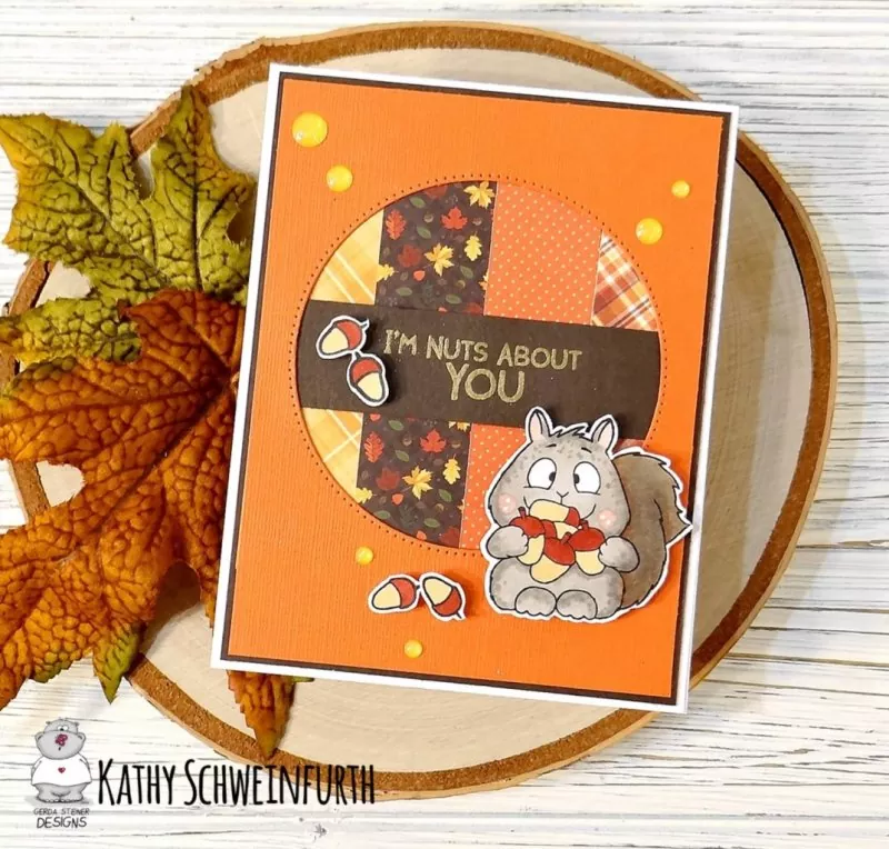 Nuts about You clearstamps Gerda Steiner Designs 1