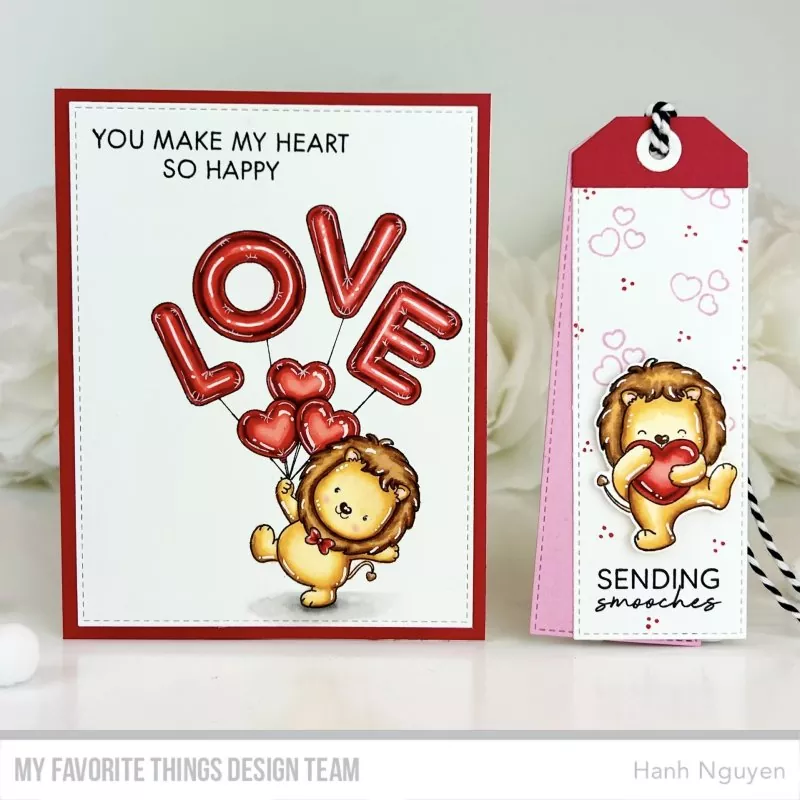 Lovely Lions Clear Stamps My Favorite Things Project 3