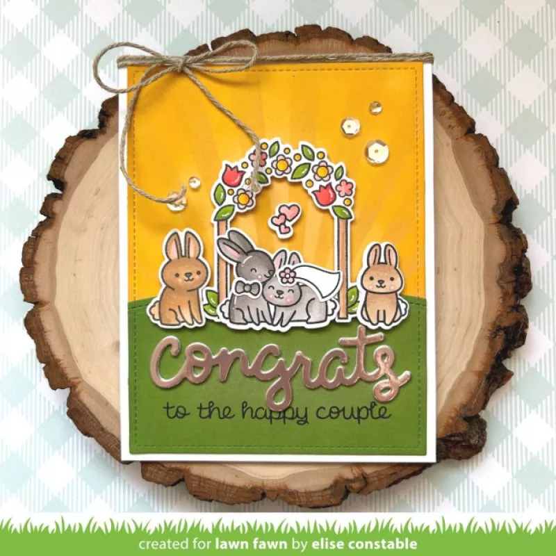Happy Couples Clear Stamps Lawn Fawn 6