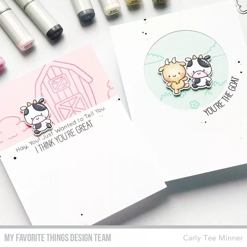 Barnyard Bunch Clear Stamps My Favorite Things 3