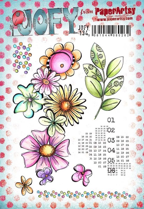 JOFY134 on ez mount rubber stamps paper artsy