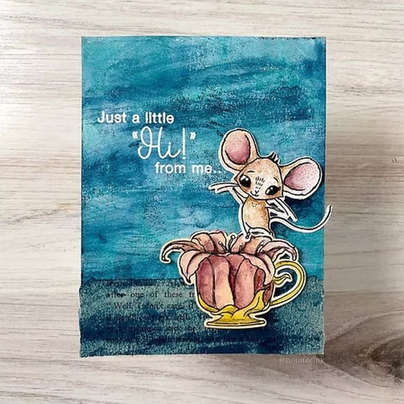 Teacups & Mice Stamp & Die Bundle Colorado Craft Company 3