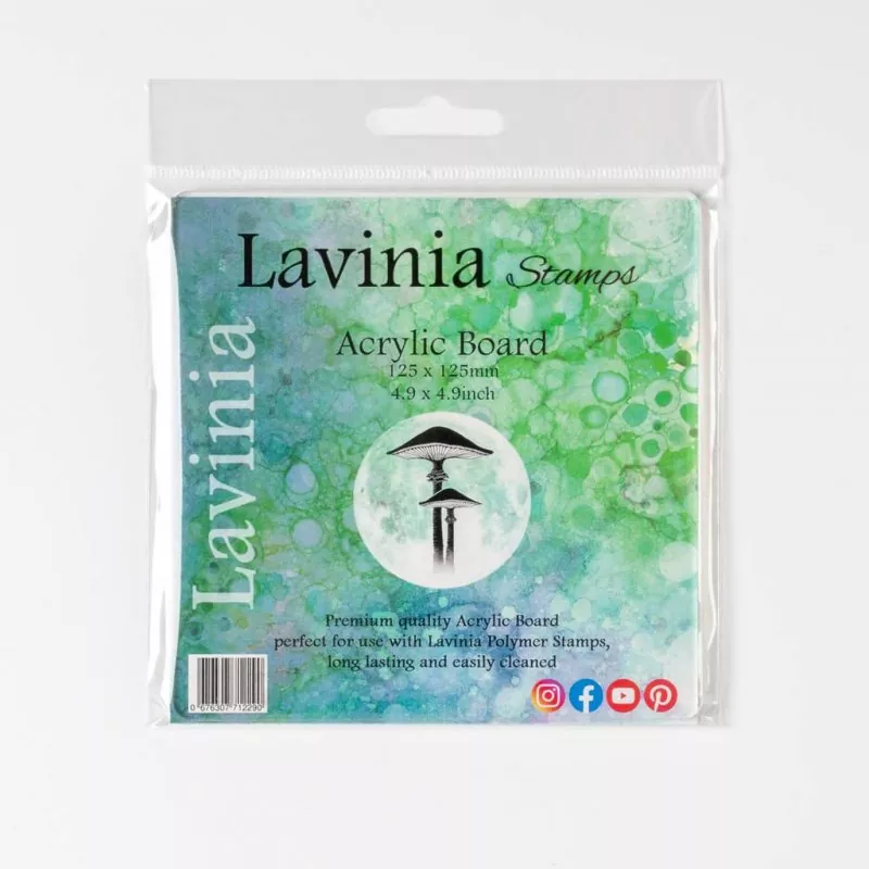 Lavinia block for clearstamp 125 x 125 mm