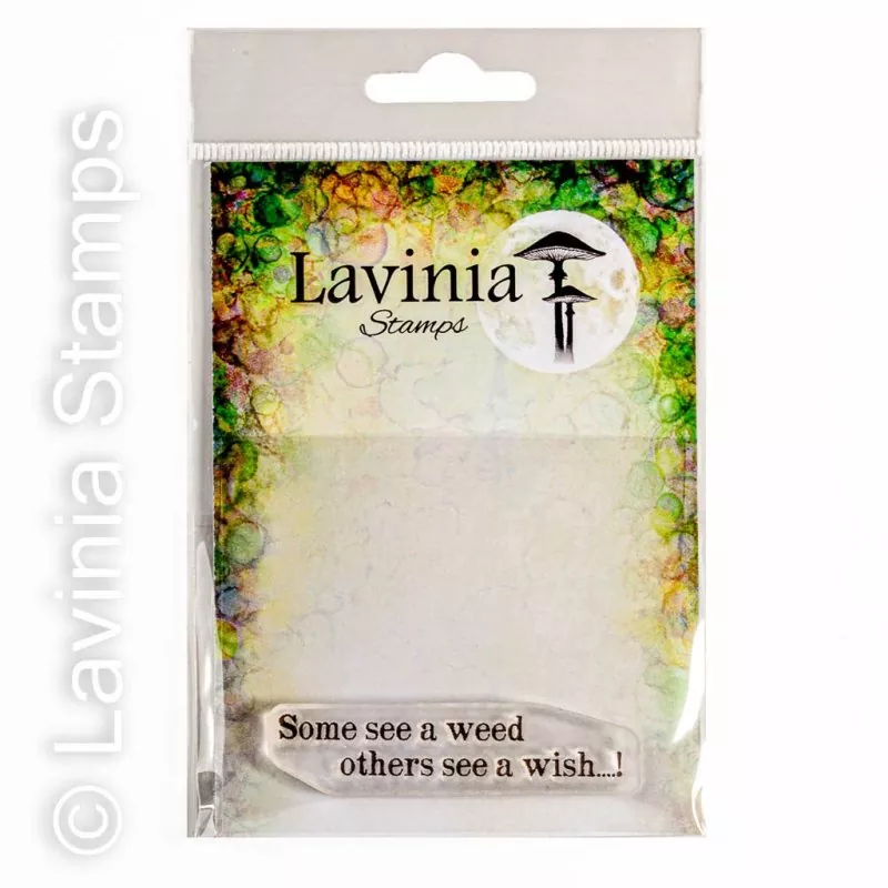 Some See a Weed Lavinia Clear Stamps