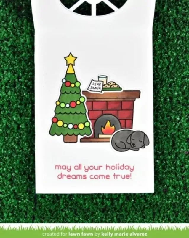 Christmas Dreams Dies Lawn Fawn Project 4