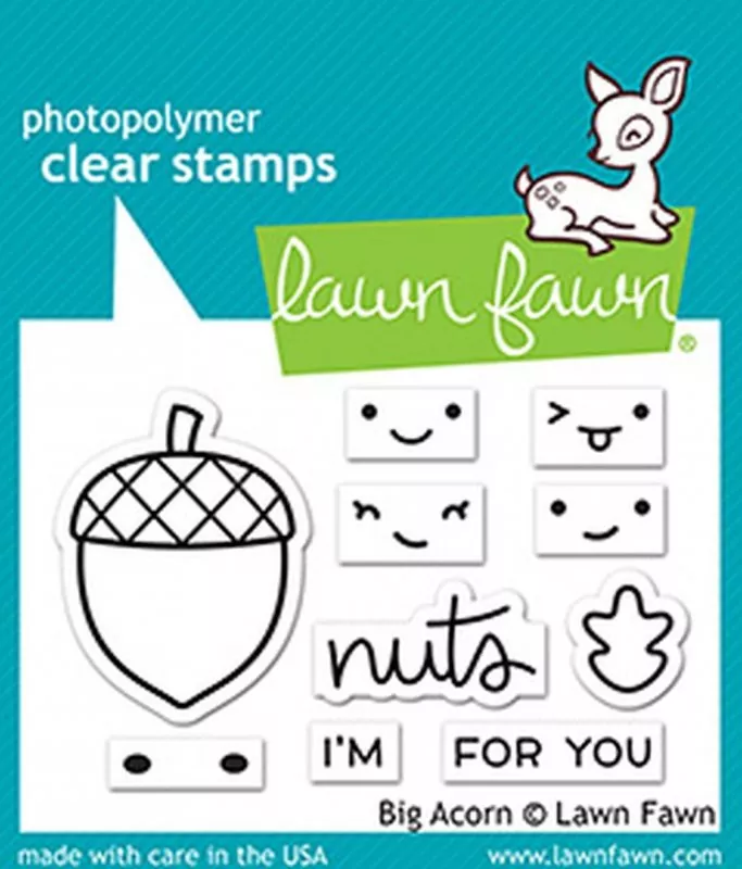 LF2403 Big Acorn Clear Stamps Lawn Fawn