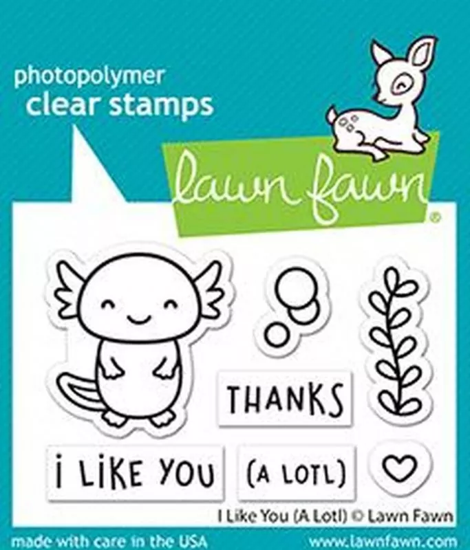 LF2464 I Like You (A Lotl) Clear Stamps Lawn Fawn