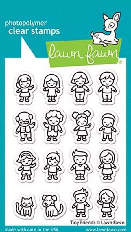 Tiny Friends Clear Stamps Lawn Fawn