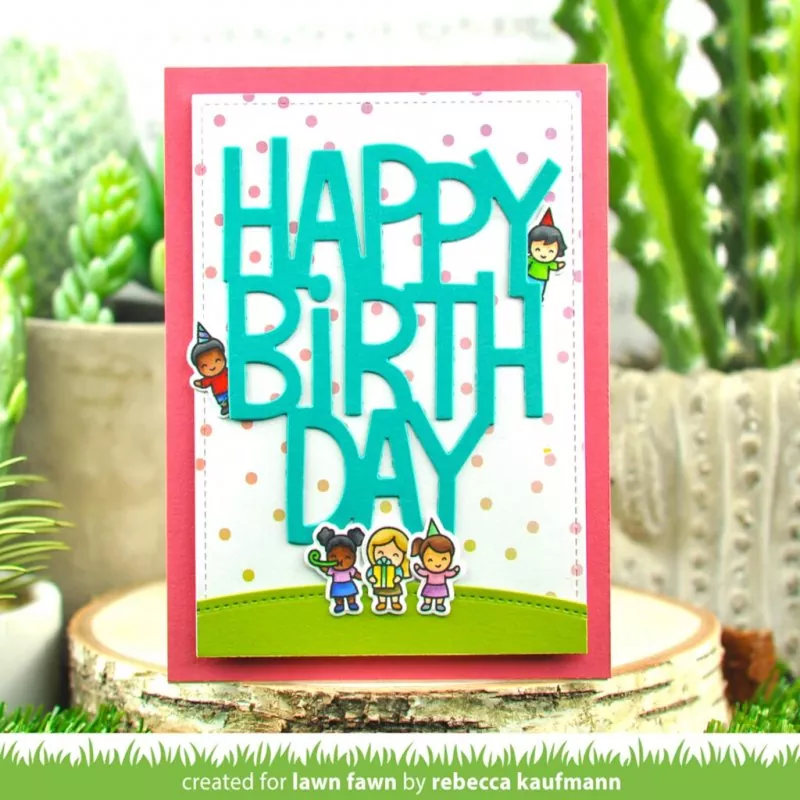 Tiny Birthday Friends Clear Stamps Lawn Fawn 1
