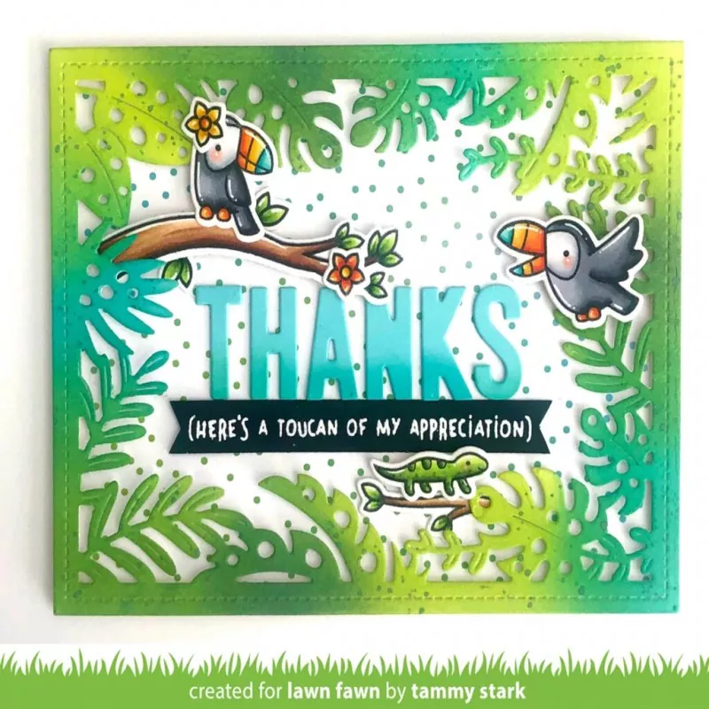 Toucan Do It Clear Stamps Lawn Fawn 2