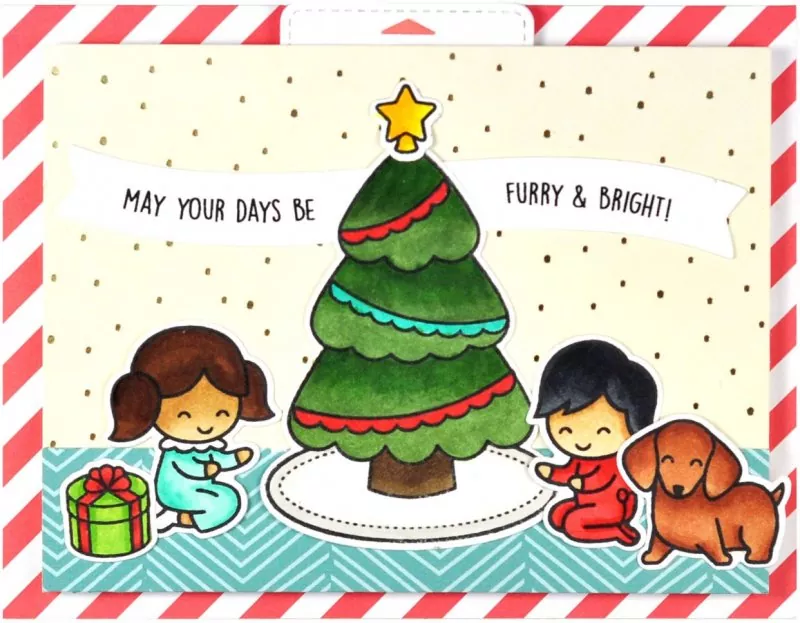 Joy To All Clear Stamps Lawn Fawn 1