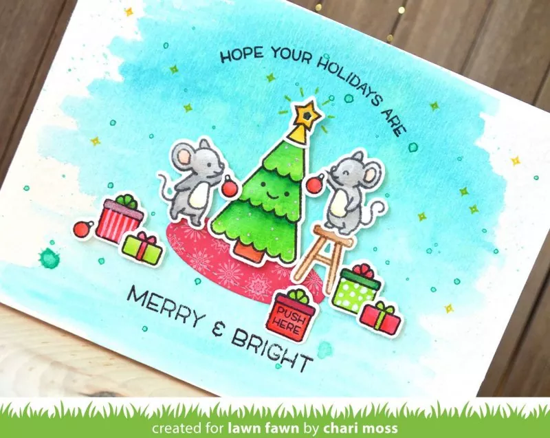 Merry Mice Clear Stamps Lawn Fawn 1