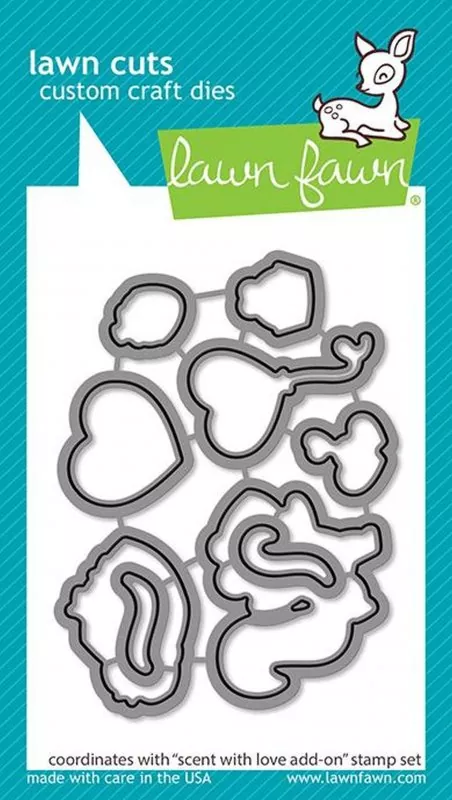 Scent with Love Add-on Dies Lawn Fawn