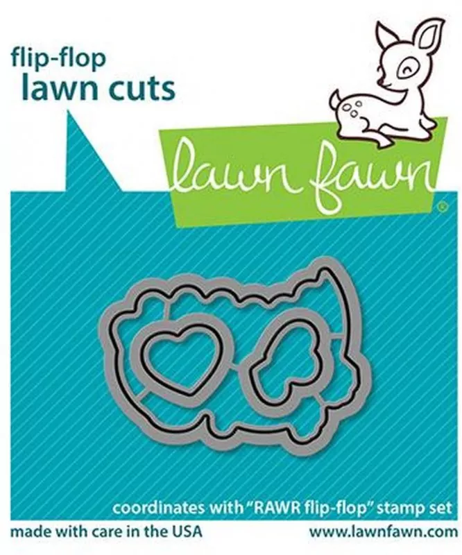 RAWR Flip-Flop Dies Lawn Fawn