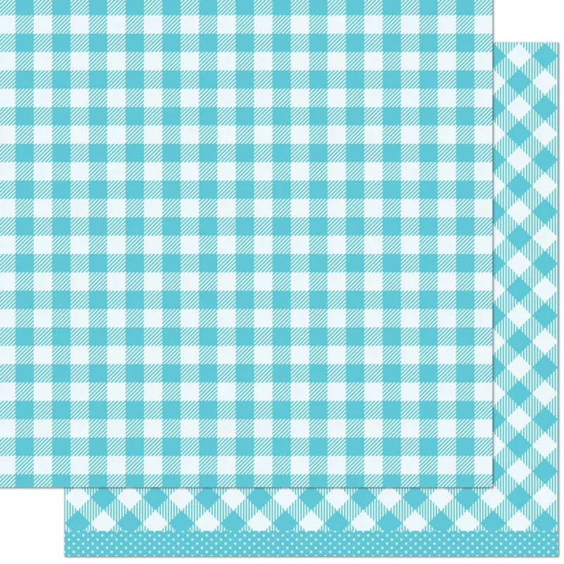 Gotta Have Gingham Rainbow Dorothy lawn fawn scrapbooking paper