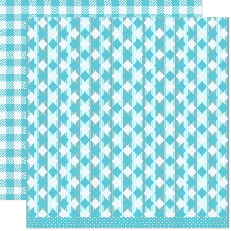 Gotta Have Gingham Rainbow Dorothy lawn fawn scrapbooking paper 1