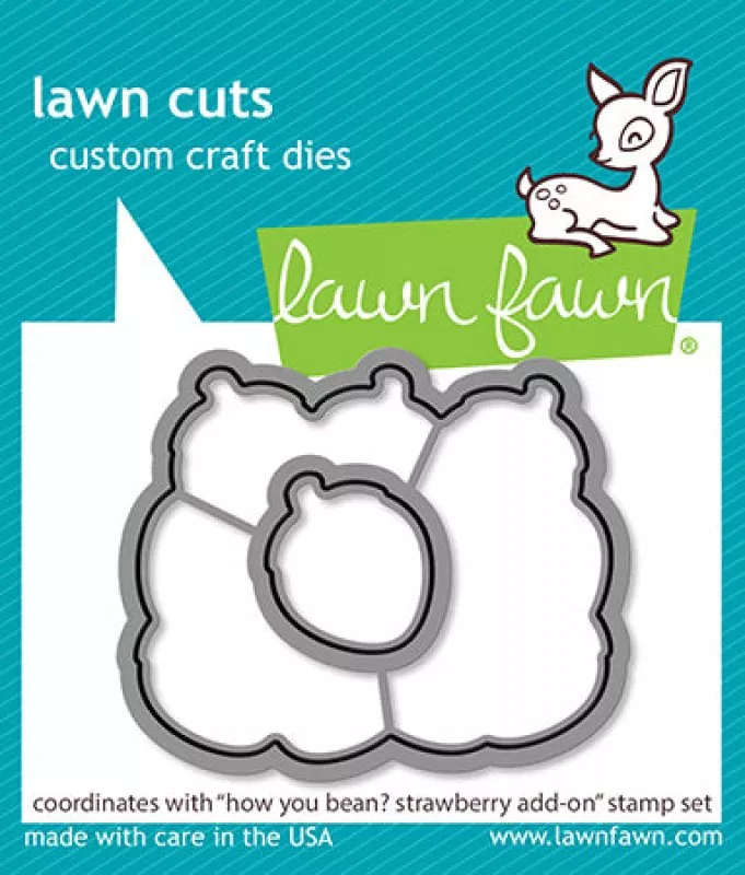 How You Bean? Strawberries Add-On Dies Lawn Fawn