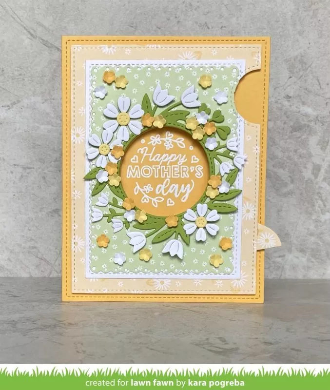 Magic Spring Messages Clear Stamps Lawn Fawn 1