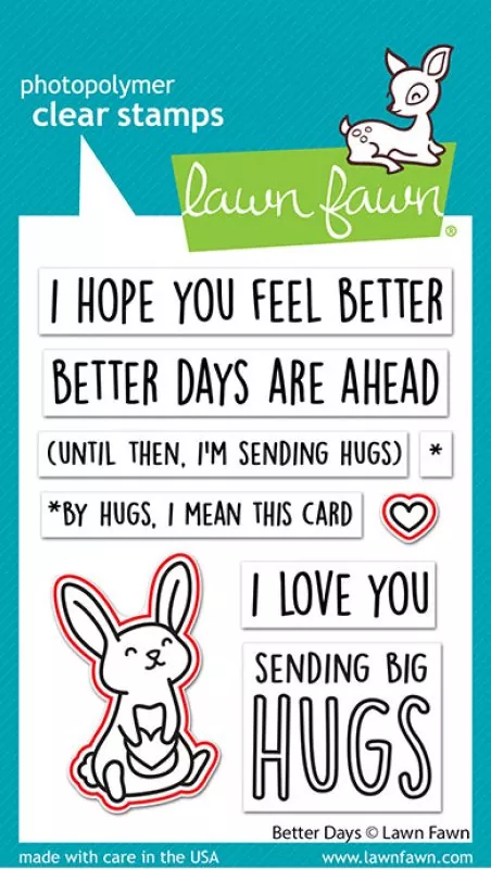 LF2791 Better Days Clear Stamps Stempel Lawn Fawn 1