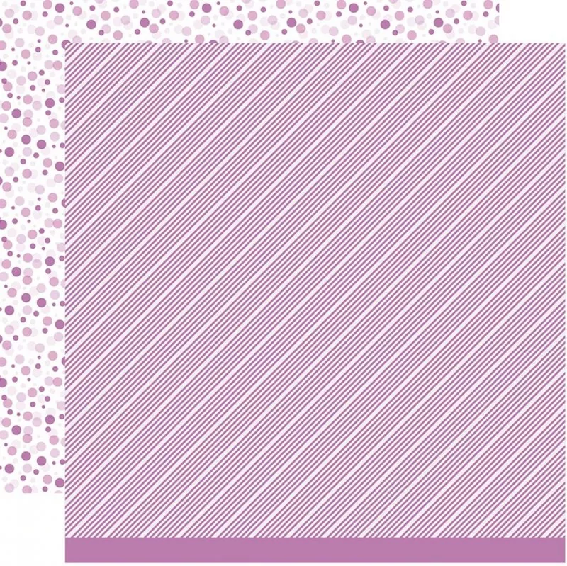All the Dots Grape Fizz lawn fawn scrapbooking paper 1