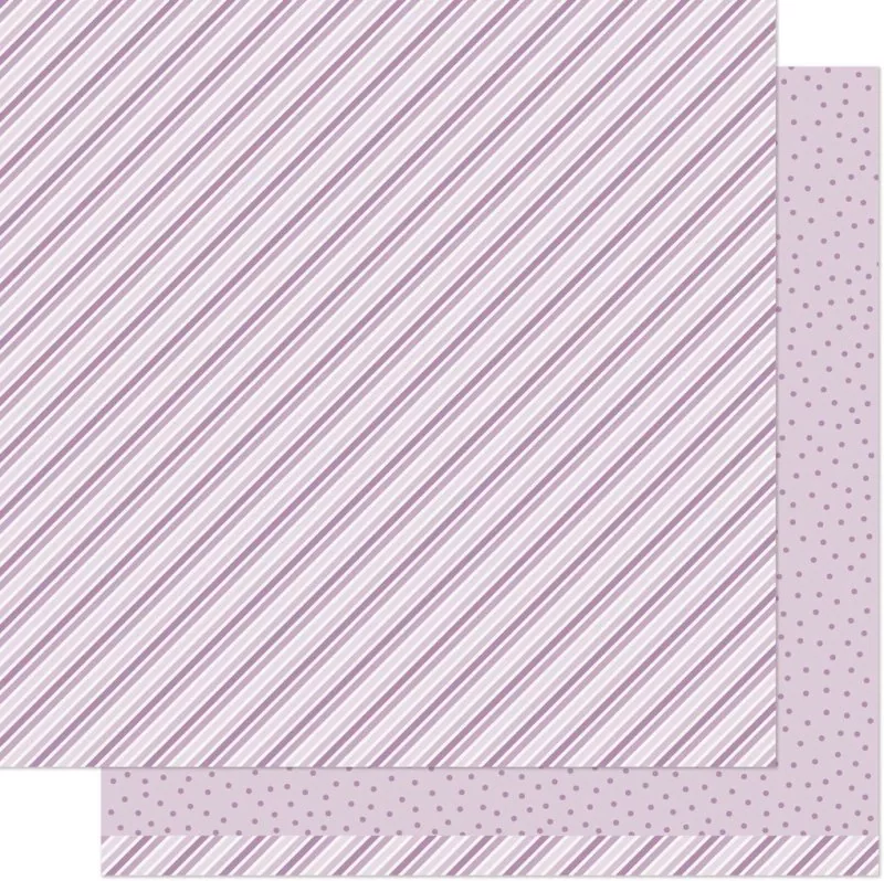 Stripes 'n' Sprinkles Vivacious Violet lawn fawn scrapbooking paper